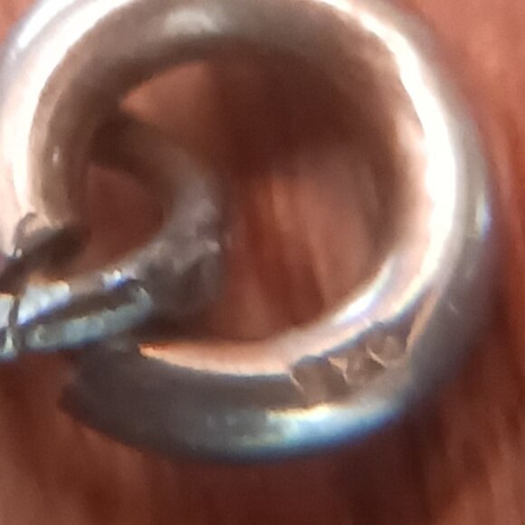 Beautiful silver and garnet necklace - Picture 4 of 4